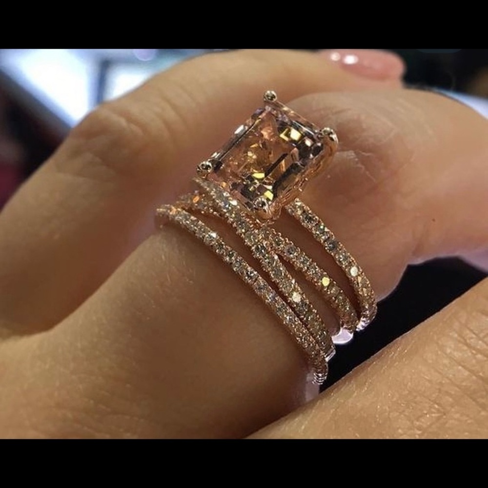 Beautiful Rose Gold Ring